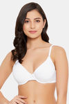 Clovia Padded Wired Medium Coverage Push Up Bra - White — thumbnail 1