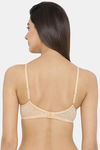 Clovia Padded Non Wired Full Coverage T-Shirt Bra - Nude — thumbnail 4