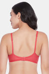 Clovia Double Layered Non Wired Medium Coverage T-Shirt Bra - Red — thumbnail 4