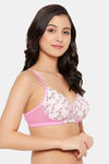 Clovia Padded Non Wired Full Coverage T-Shirt Bra - White — thumbnail 2
