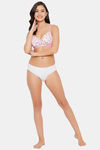 Clovia Padded Non Wired Full Coverage T-Shirt Bra - White — thumbnail 5