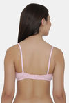 Clovia Double Layered Non Wired Full Coverage Basic Bra - Pink — thumbnail 4
