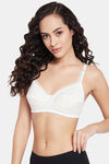 Clovia Double Layered Non Wired Full Coverage T-Shirt Bra - White — thumbnail 5