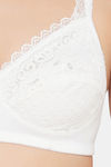 Clovia Double Layered Non Wired Full Coverage T-Shirt Bra - White — thumbnail 7