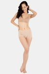 Clovia Padded Non Wired Full Coverage T-Shirt Bra - Nude — thumbnail 5
