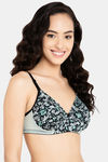 Clovia Padded Non Wired Full Coverage T-Shirt Bra - Black — thumbnail 2