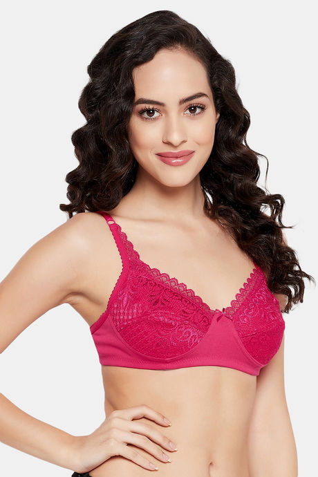 Clovia Padded Non-Wired Full Coverage T-Shirt Bra - Pink — image 2