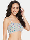 Clovia Padded Non Wired Full Coverage T-Shirt Bra - Grey — thumbnail 3