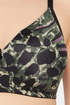 Clovia Padded Non Wired Full Coverage T-Shirt Bra - Black — thumbnail 5