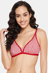 Clovia Double Layered Non Wired Medium Coverage T-Shirt Bra - Red — thumbnail 1