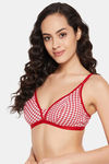 Clovia Double Layered Non Wired Medium Coverage T-Shirt Bra - Red — thumbnail 2