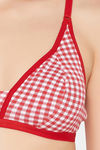Clovia Double Layered Non Wired Medium Coverage T-Shirt Bra - Red — thumbnail 5
