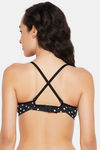 Clovia Padded Non Wired Full Coverage T-Shirt Bra - Black — thumbnail 5