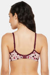 Clovia Padded Non Wired Full Coverage T-Shirt Bra - Pink — thumbnail 4