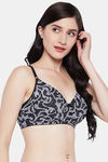 Clovia Padded Non Wired Full Coverage T-Shirt Bra - Grey — thumbnail 3