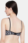 Clovia Padded Non Wired Full Coverage T-Shirt Bra - Grey — thumbnail 4
