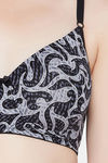 Clovia Padded Non Wired Full Coverage T-Shirt Bra - Grey — thumbnail 5