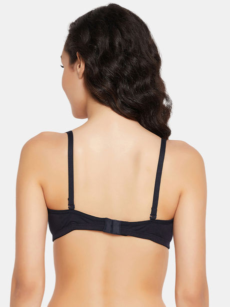 Clovia Padded Non Wired Full Coverage T-Shirt Bra - Blue — image 4