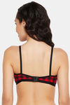Clovia Double Layered Non Wired Full Coverage T-Shirt Bra - Black — thumbnail 4