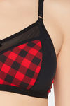 Clovia Double Layered Non Wired Full Coverage T-Shirt Bra - Black — thumbnail 5