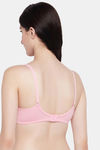 Clovia Padded Non Wired Medium Coverage T-Shirt Bra - Pink — thumbnail 4