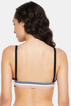 Clovia Padded Non Wired Full Coverage T-Shirt Bra - Black — thumbnail 4