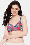 Clovia Padded Non-Wired Full Coverage T-Shirt Bra - Orange — thumbnail 5
