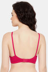 Clovia Double Layered Non-Wired Full Coverage T-Shirt Bra - Pink — thumbnail 4