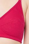 Clovia Double Layered Non-Wired Full Coverage T-Shirt Bra - Pink — thumbnail 7