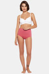 Clovia Padded Non-Wired Full Coverage T-Shirt Bra - White — thumbnail 6