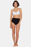 Clovia Padded Non-Wired Medium Coverage T-Shirt Bra - Grey — thumbnail 6