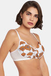 Clovia Padded Non-Wired Full Coverage T-Shirt Bra - White — thumbnail 5
