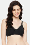 Clovia Double Layered Non-Wired Full Coverage Maternity Bra - Black — thumbnail 1