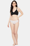 Clovia Double Layered Non-Wired Full Coverage Maternity Bra - Black — thumbnail 6