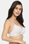 Clovia Padded Non-Wired Full Coverage T-Shirt Bra - Grey — thumbnail 2