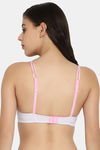 Clovia Padded Non-Wired Full Coverage T-Shirt Bra - Grey — thumbnail 4