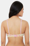 Clovia Padded Non-Wired Full Coverage T-Shirt Bra - Yellow — thumbnail 4