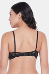 Clovia Padded Non-Wired Full Coverage T-Shirt Bra - Black — thumbnail 4