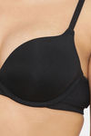 Clovia Padded Wired Medium Coverage Push-Up Bra - Black — thumbnail 5