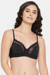 Clovia Double Layered Wired Full Coverage T-Shirt Bra - Black — thumbnail 1
