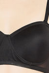 Clovia Padded Non-Wired Medium Coverage Push-Up Bra - Black — thumbnail 6