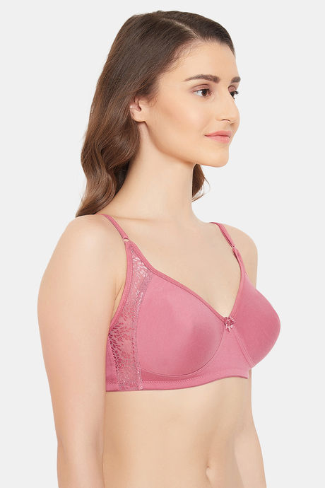 Clovia Double Layered Non Wired Full Coverage T-Shirt Bra - Pink — image 2