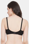 Clovia Double Layered Non Wired Full Coverage T-Shirt Bra - Black — thumbnail 4
