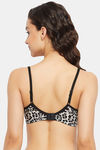Clovia Padded Wired Full Coverage T-Shirt Bra - Black — thumbnail 4
