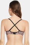 Clovia Padded Wired Full Coverage T-Shirt Bra - Brown — thumbnail 5