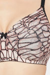 Clovia Padded Wired Full Coverage T-Shirt Bra - Brown — thumbnail 6