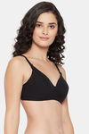 Clovia Padded Non Wired Medium Coverage Maternity / Nursing Bra - Black — thumbnail 2