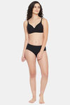 Clovia Padded Non Wired Medium Coverage Maternity / Nursing Bra - Black — thumbnail 5