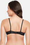 Clovia Padded Non Wired Medium Coverage Push Up Bra - Black — thumbnail 4
