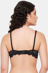 Clovia Padded Wired Medium Coverage Push Up Bra - Black — thumbnail 4